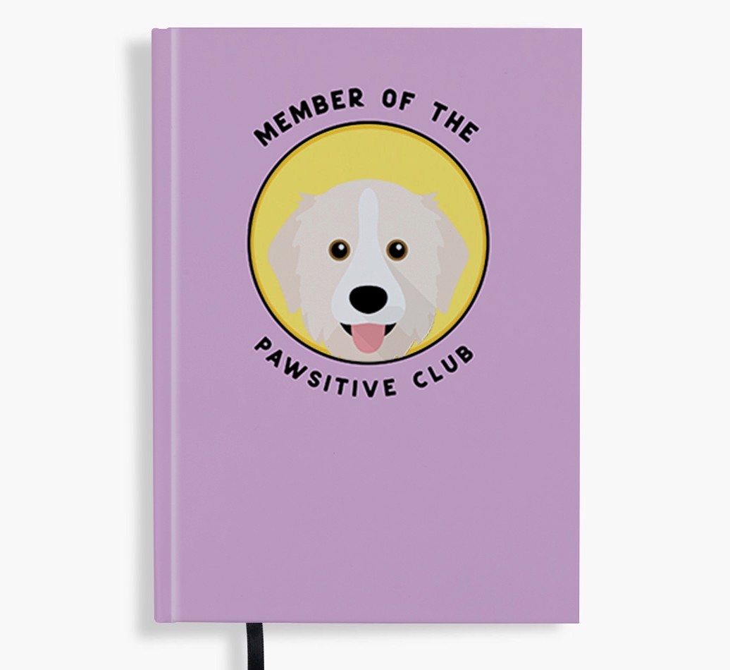 Member of the Pawsitive Club: Personalised {breedFullName} Notebook