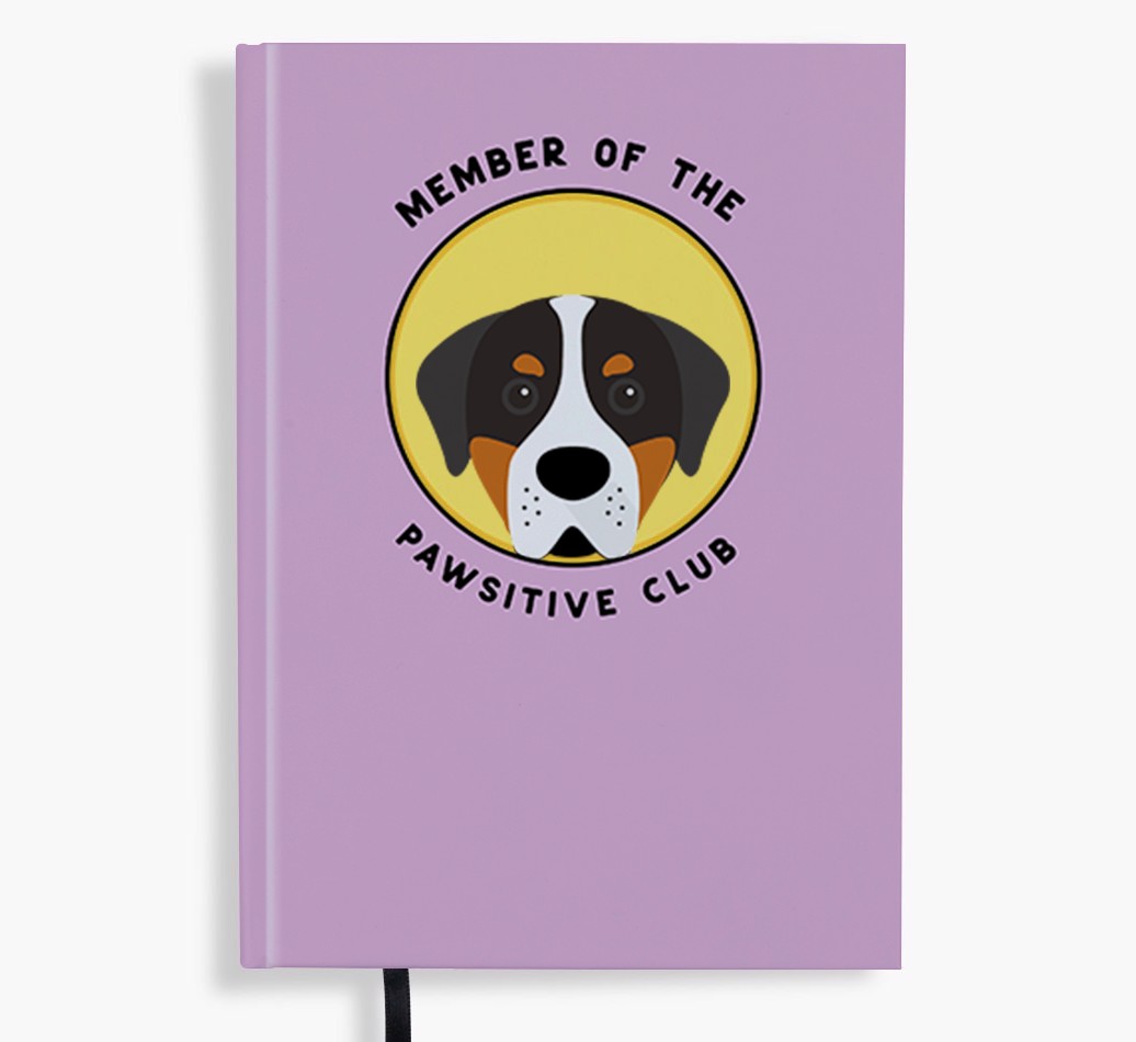 Member of the Pawsitive Club: Personalised {breedFullName} Notebook