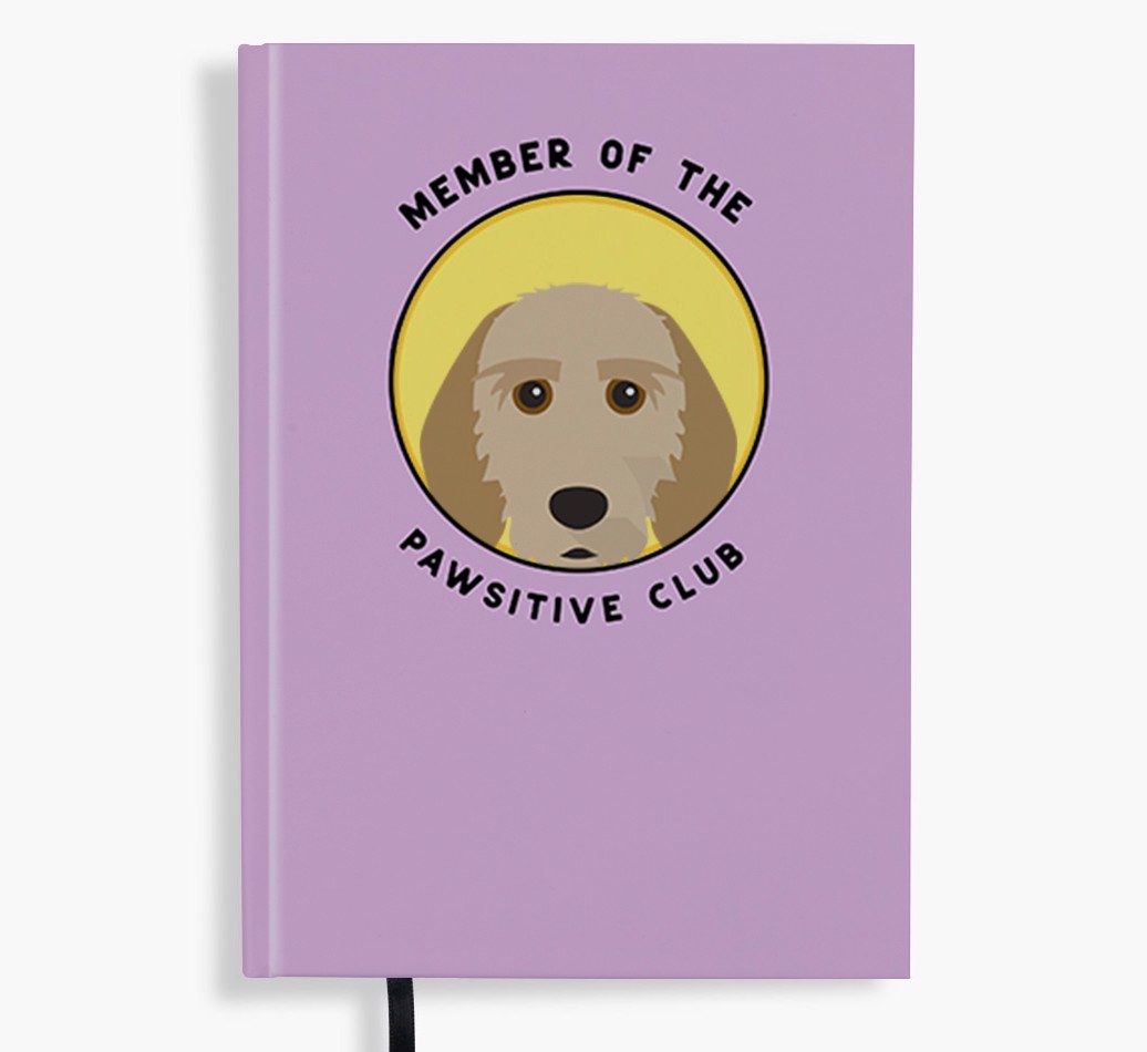 Member of the Pawsitive Club: Personalised {breedFullName} Notebook
