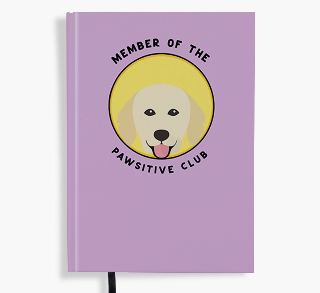 Member of the Pawsitive Club: Personalised {breedFullName} Notebook