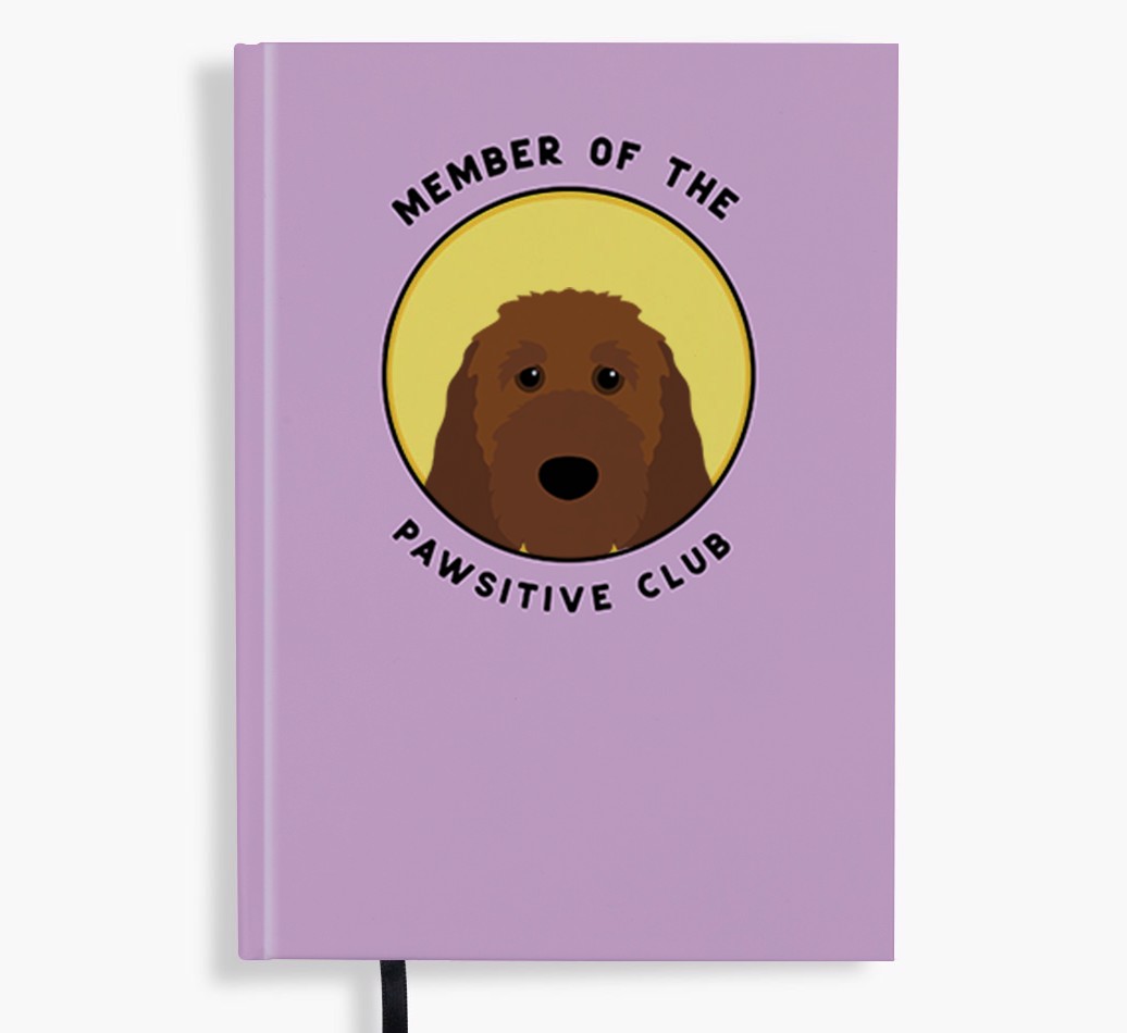 Member of the Pawsitive Club: Personalised {breedFullName} Notebook