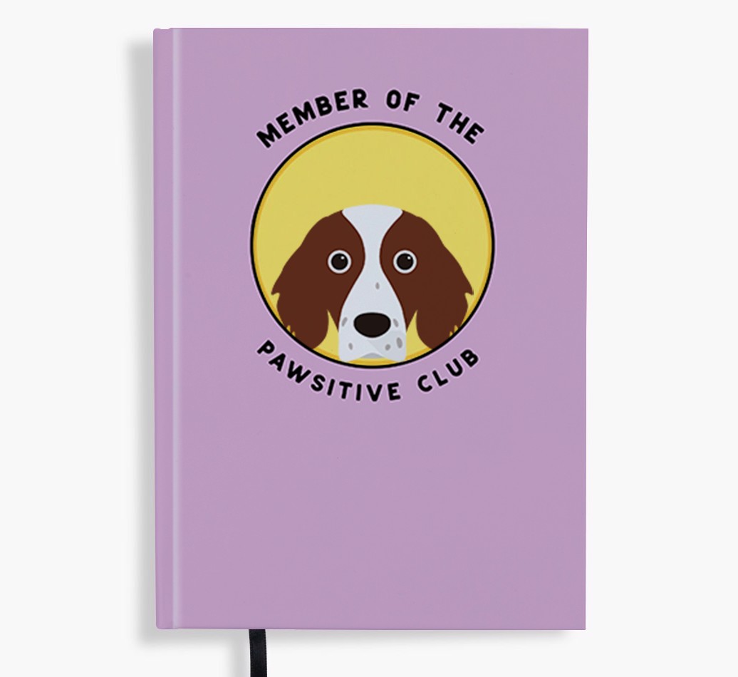 Member of the Pawsitive Club: Personalised {breedFullName} Notebook