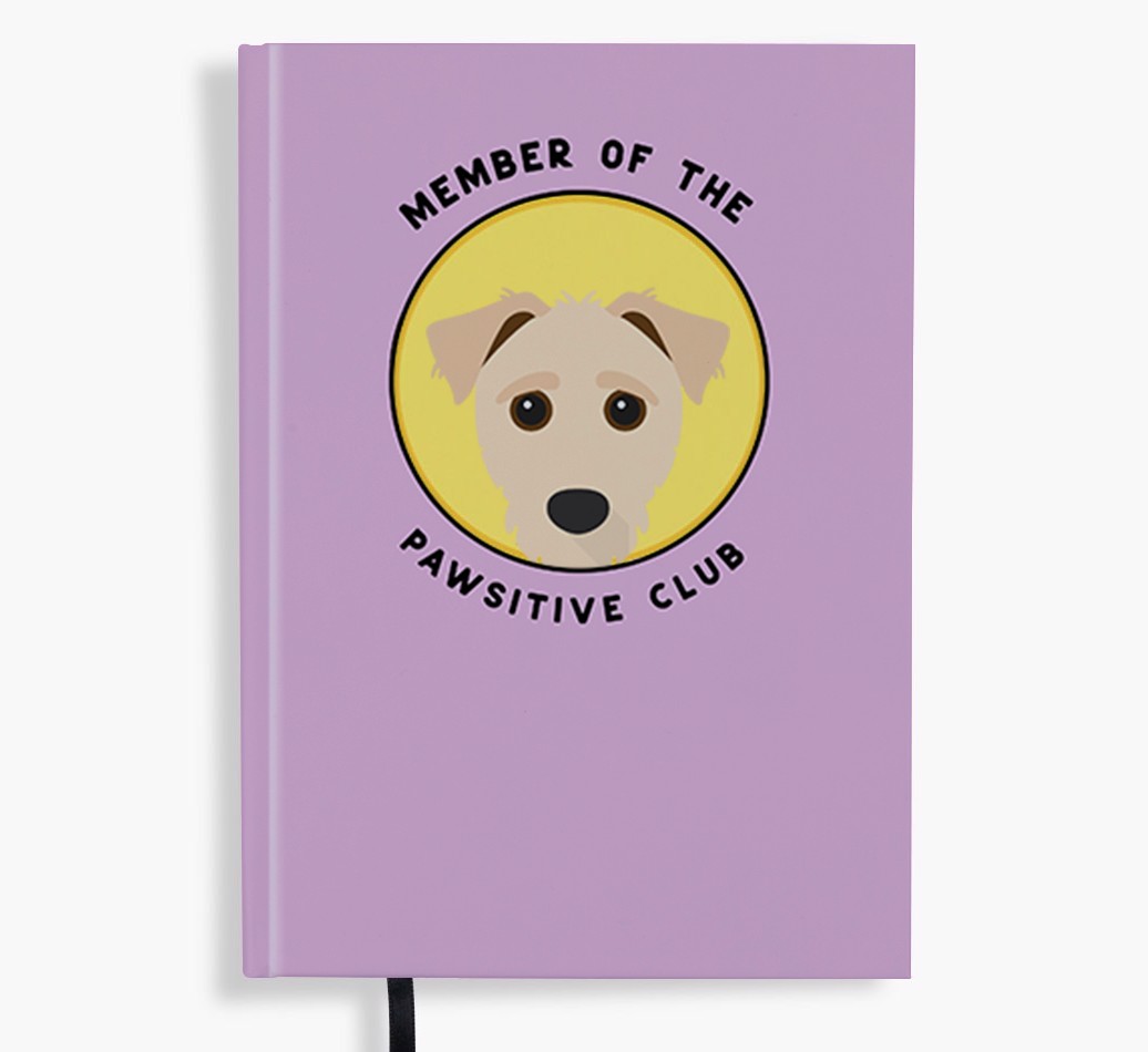 Member of the Pawsitive Club: Personalised {breedFullName} Notebook