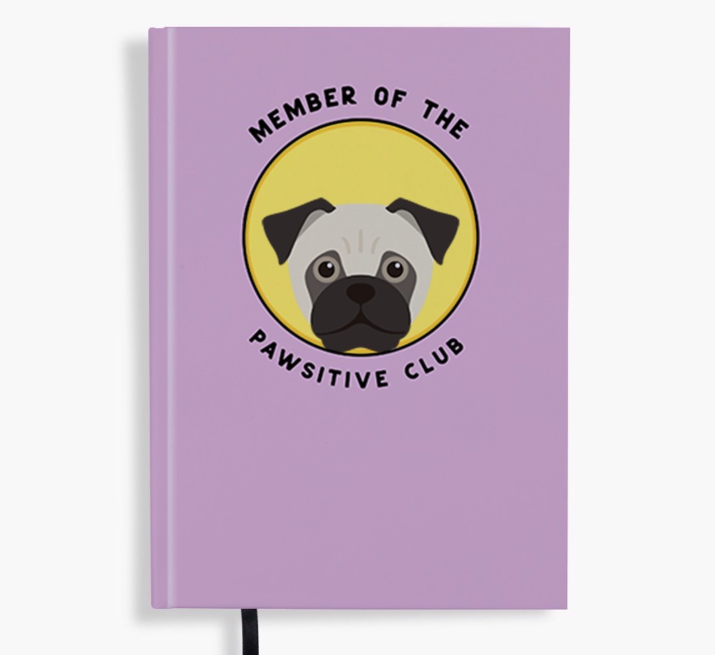 Member of the Pawsitive Club: Personalised {breedFullName} Notebook
