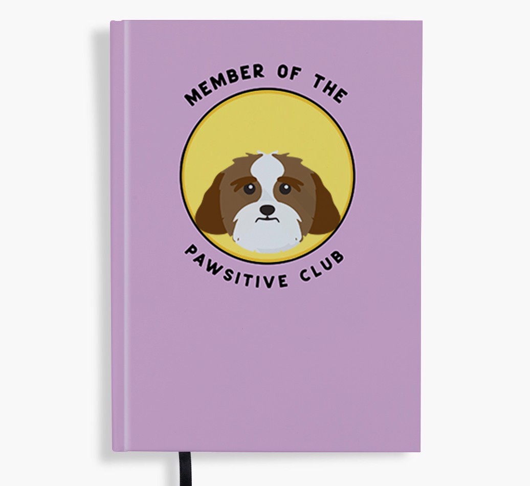 Member of the Pawsitive Club: Personalised {breedFullName} Notebook