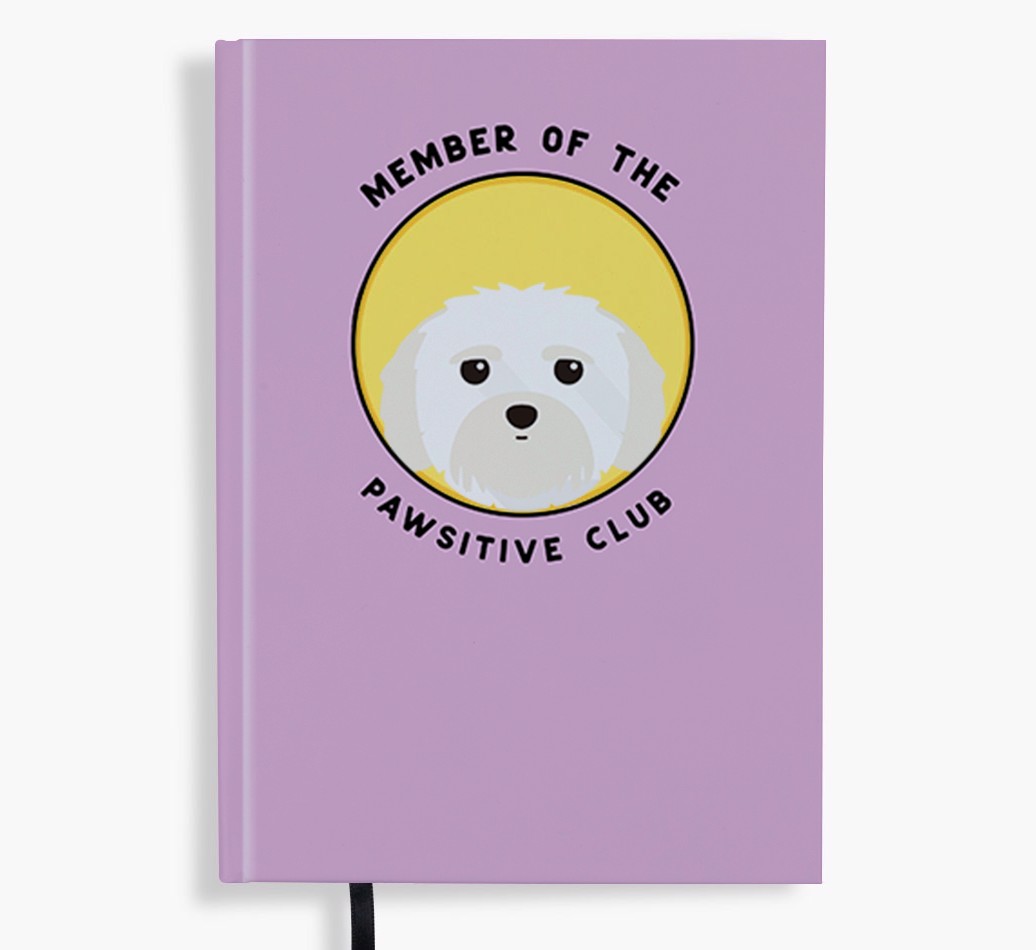 Member of the Pawsitive Club: Personalised {breedFullName} Notebook