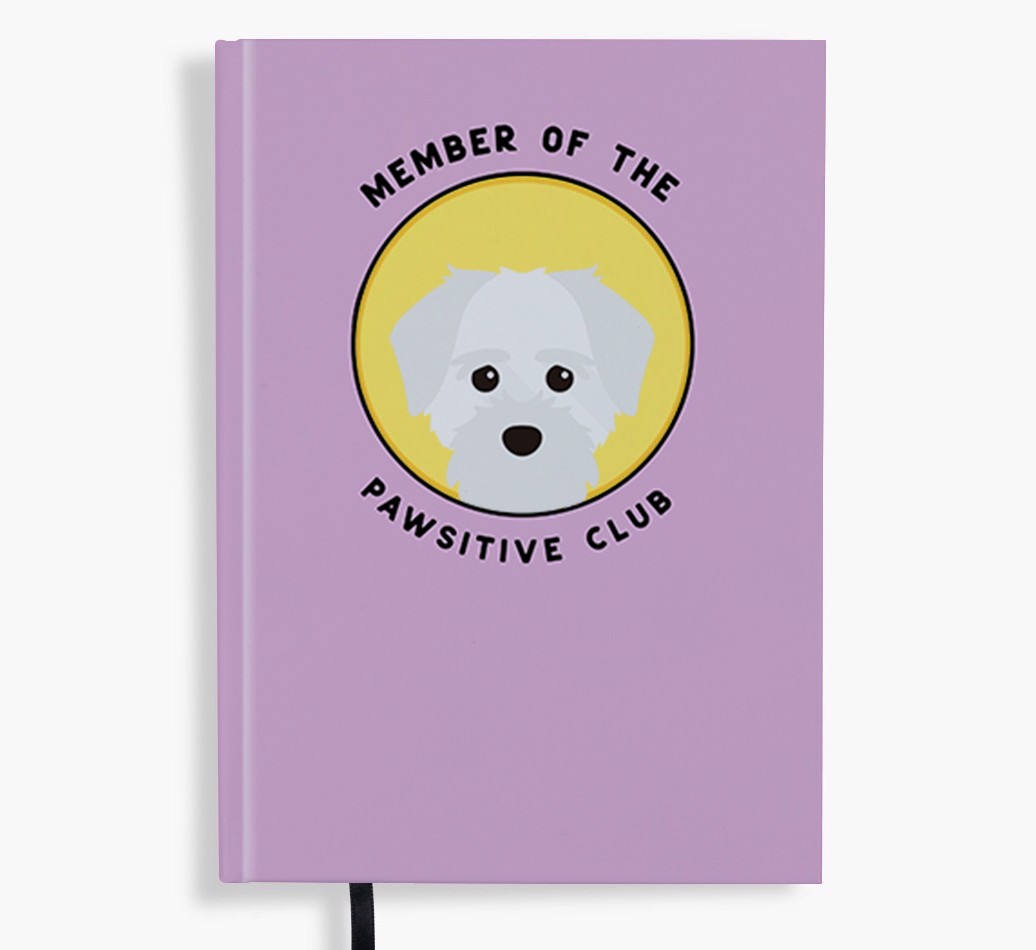 Member of the Pawsitive Club: Personalised {breedFullName} Notebook