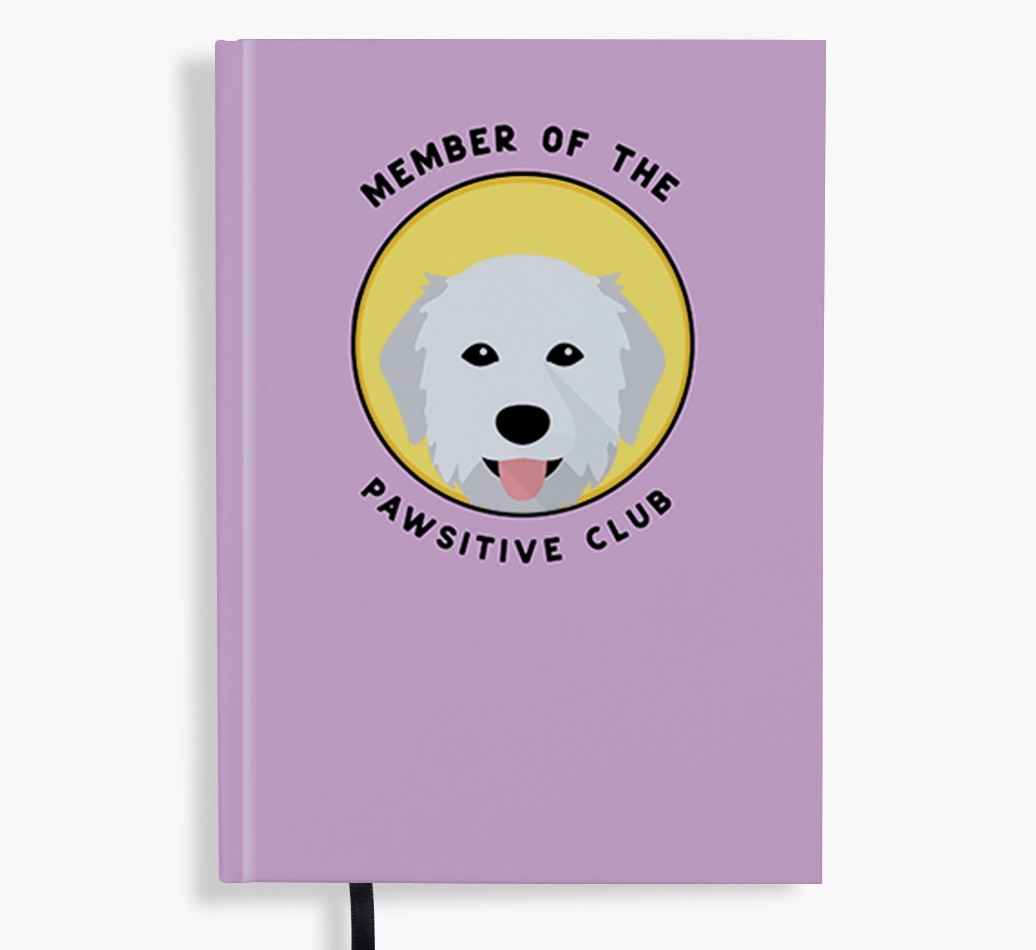 Member of the Pawsitive Club: Personalised {breedFullName} Notebook