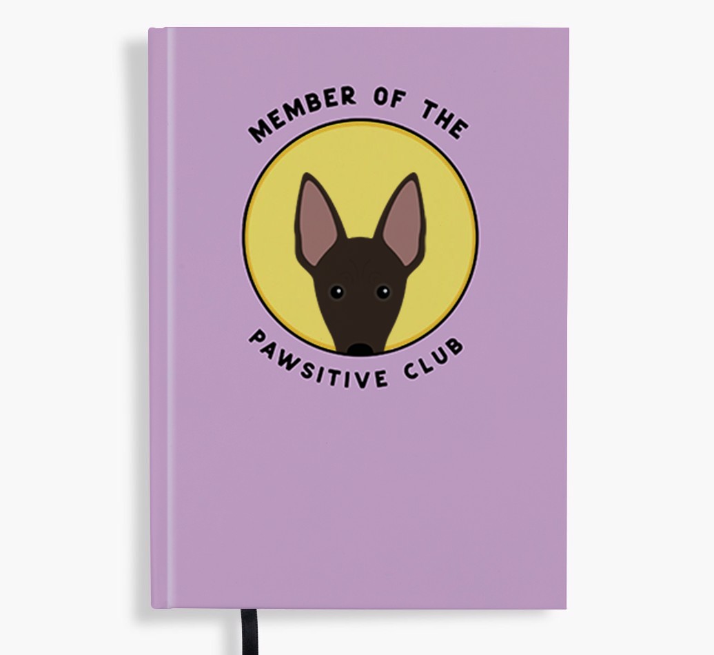 Member of the Pawsitive Club: Personalised {breedFullName} Notebook