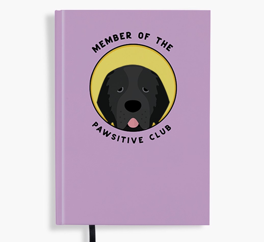 Member of the Pawsitive Club: Personalised {breedFullName} Notebook