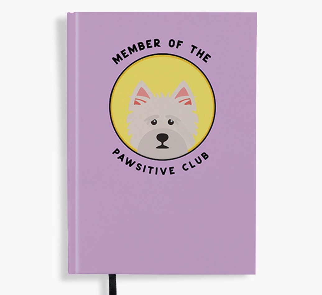 Member of the Pawsitive Club: Personalized {breedFullName} Notebook