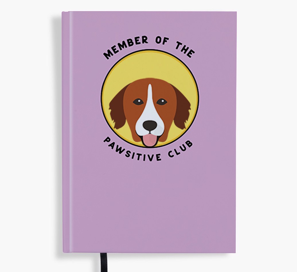 Member of the Pawsitive Club: Personalized {breedFullName} Notebook