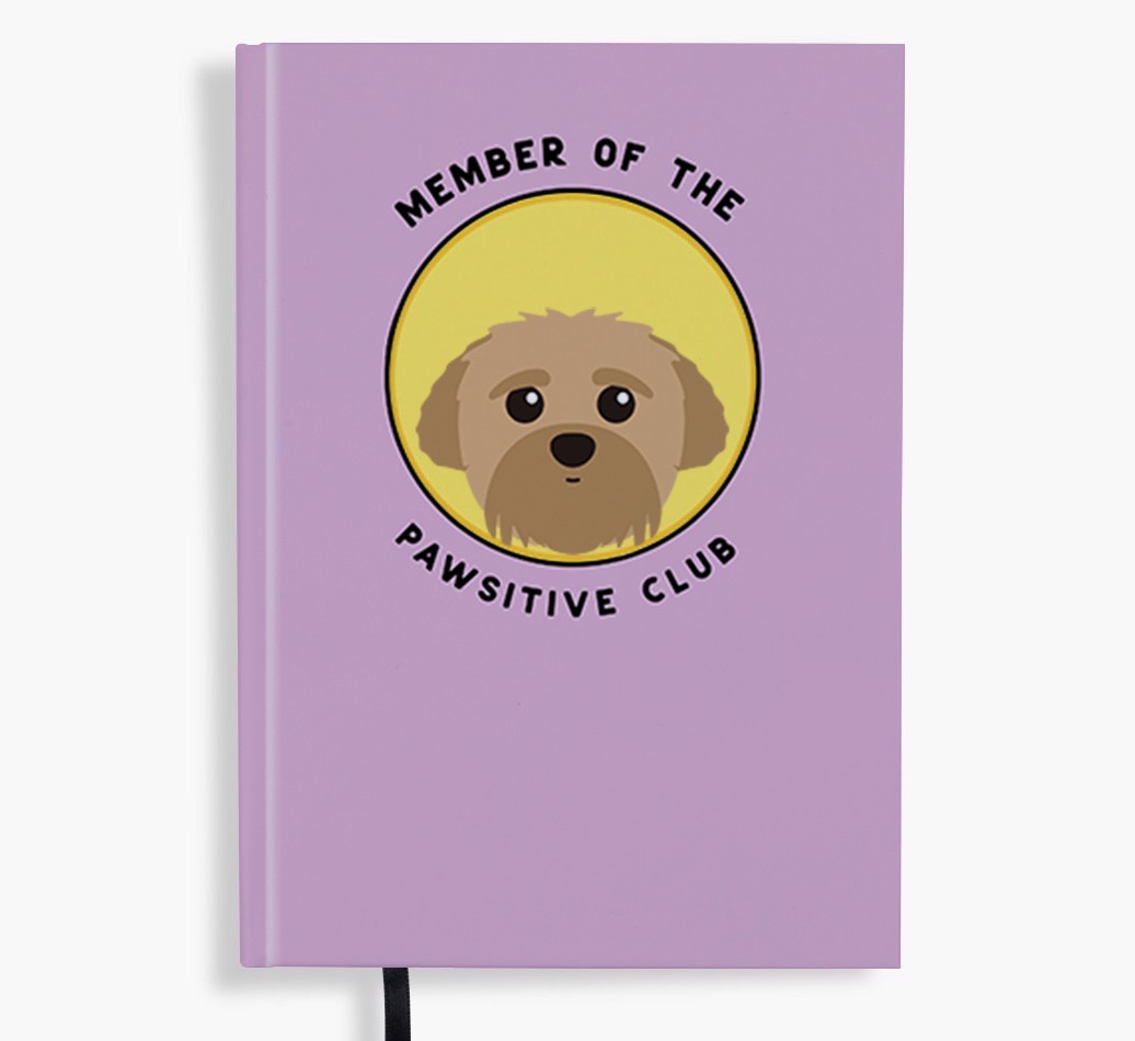 Member of the Pawsitive Club: Personalised {breedFullName} Notebook