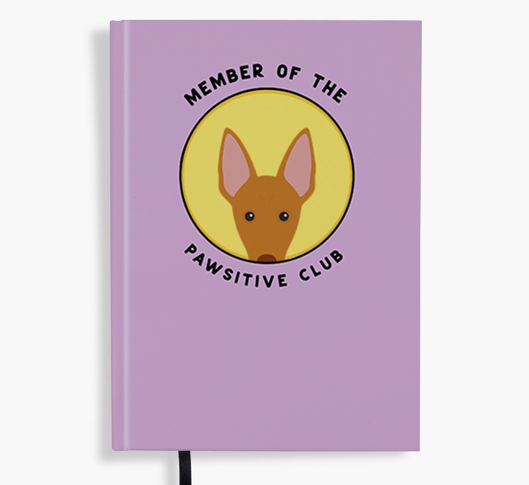 Member of the Pawsitive Club: Personalized {breedFullName} Notebook