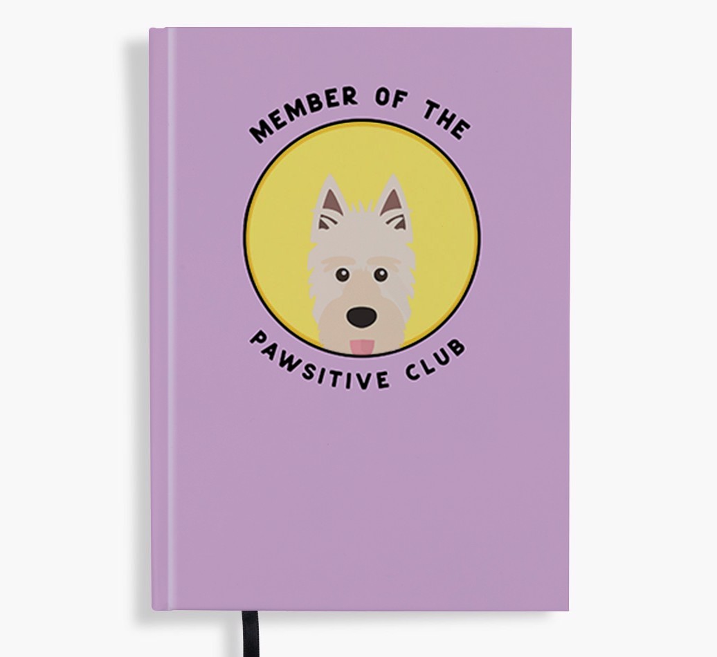 Member of the Pawsitive Club: Personalized {breedFullName} Notebook