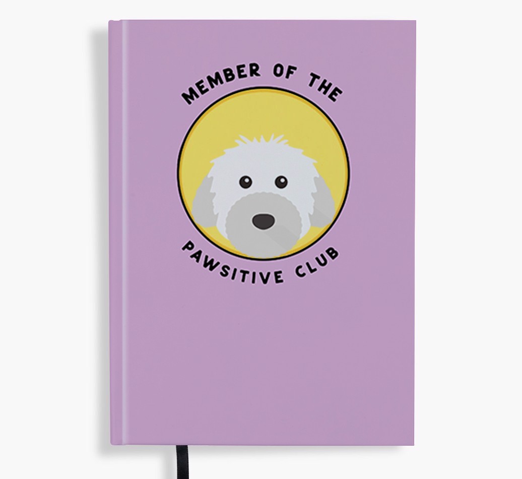 Member of the Pawsitive Club: Personalised {breedFullName} Notebook