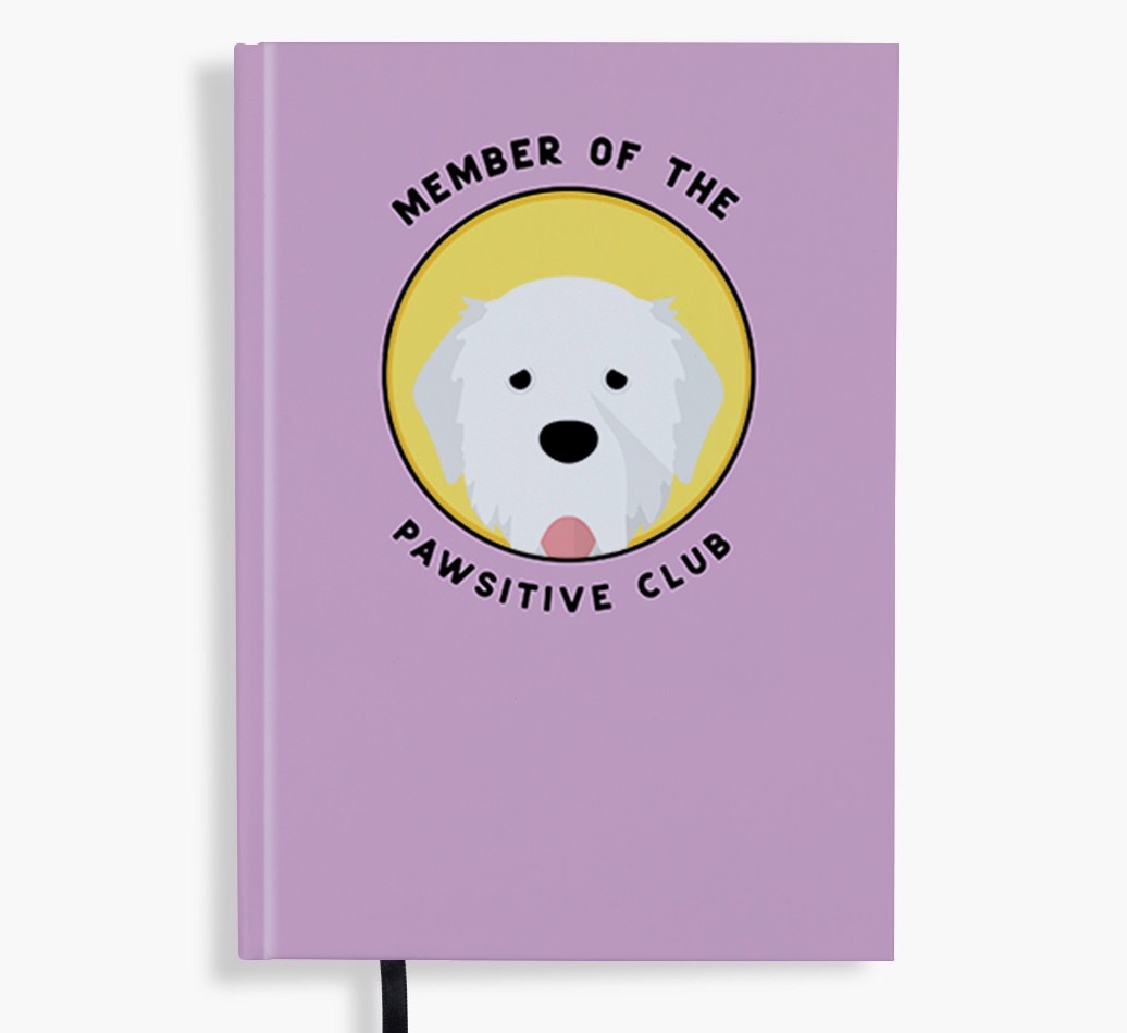 Member of the Pawsitive Club: Personalised {breedFullName} Notebook