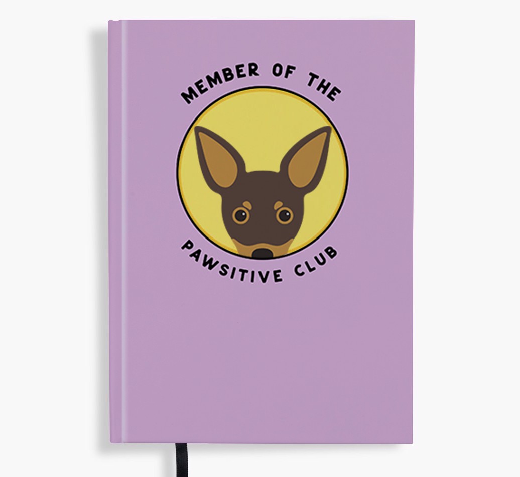 Member of the Pawsitive Club: Personalised {breedFullName} Notebook
