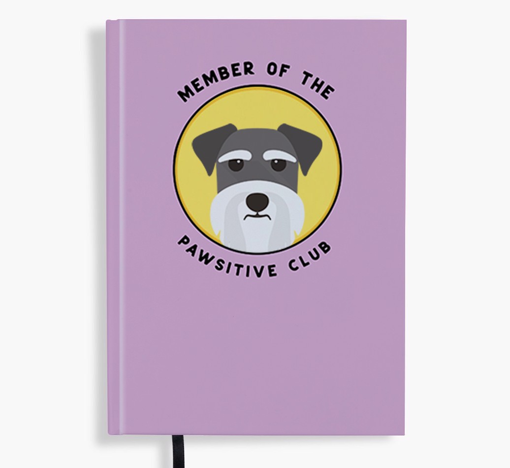 Member of the Pawsitive Club: Personalised {breedFullName} Notebook