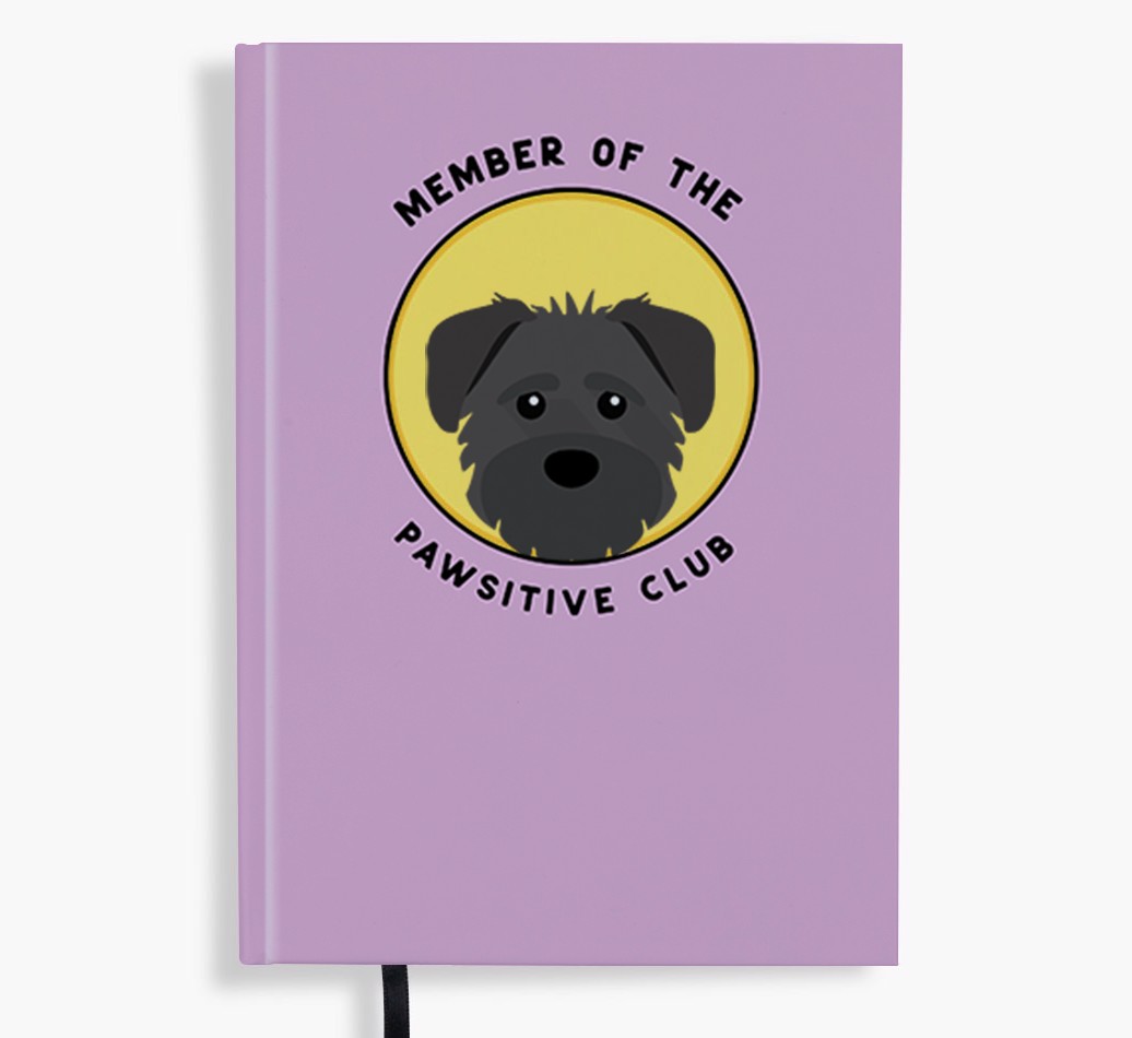 Member of the Pawsitive Club: Personalised {breedFullName} Notebook