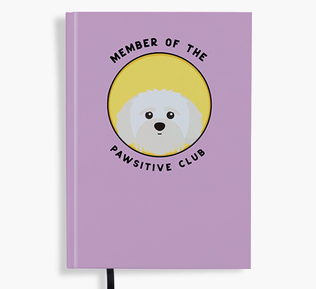 Member of the Pawsitive Club: Personalised {breedFullName} Notebook