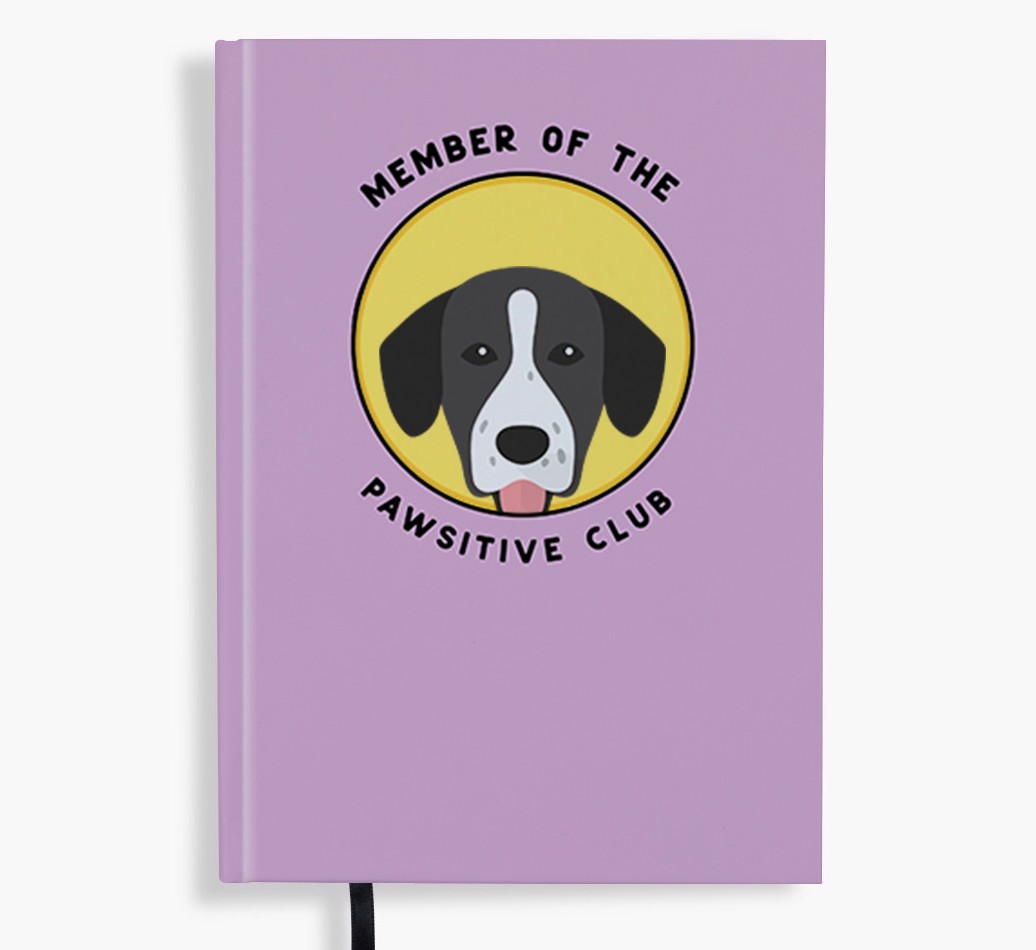 Member of the Pawsitive Club: Personalised {breedFullName} Notebook