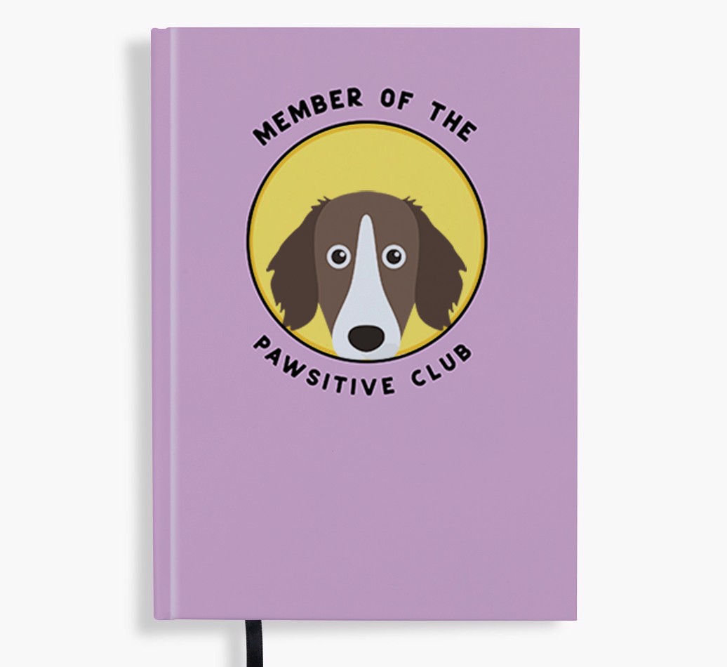 Member of the Pawsitive Club: Personalised {breedFullName} Notebook