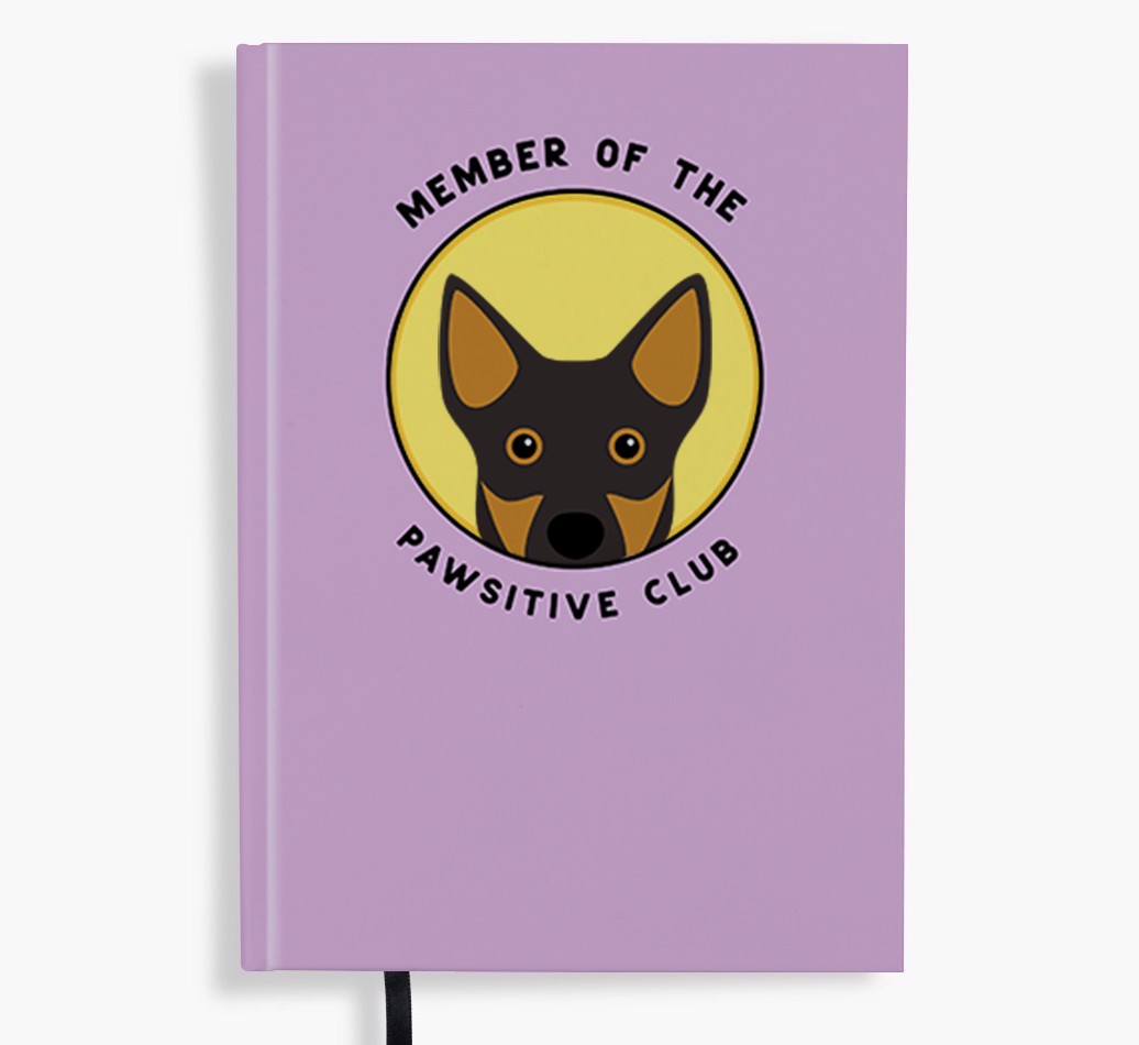 Member of the Pawsitive Club: Personalised {breedFullName} Notebook