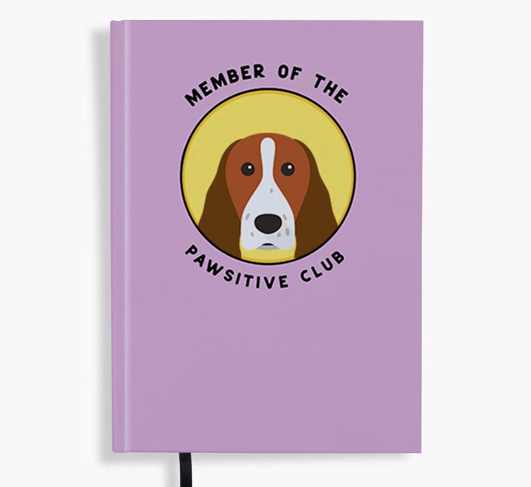 Member of the Pawsitive Club: Personalised {breedFullName} Notebook