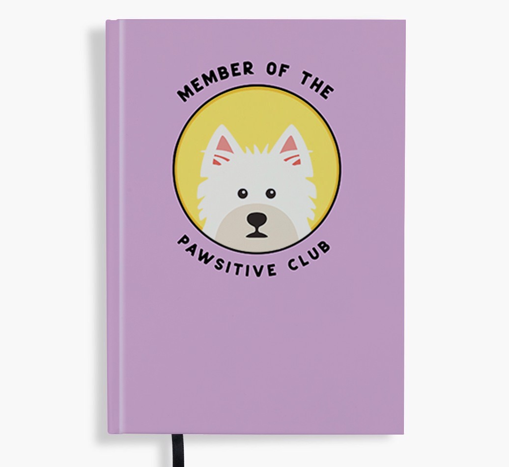 Member of the Pawsitive Club: Personalised {breedFullName} Notebook