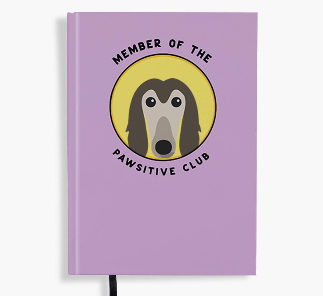 Member of the Pawsitive Club: Personalized {breedFullName} Notebook