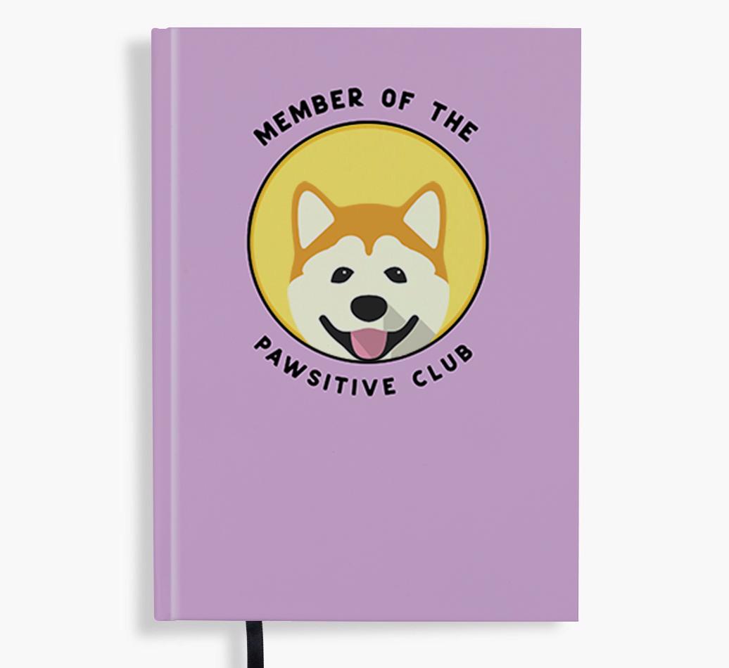 Member of the Pawsitive Club: Personalized {breedFullName} Notebook