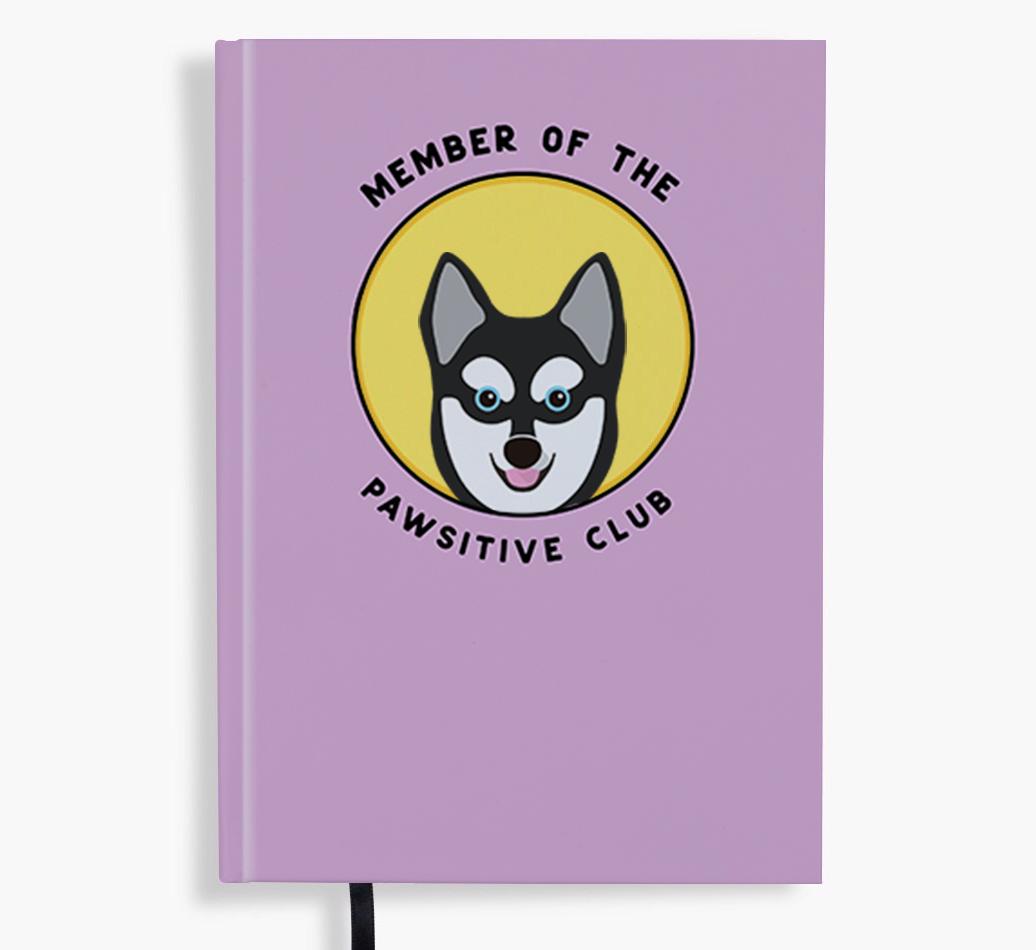 Member of the Pawsitive Club: Personalized {breedFullName} Notebook