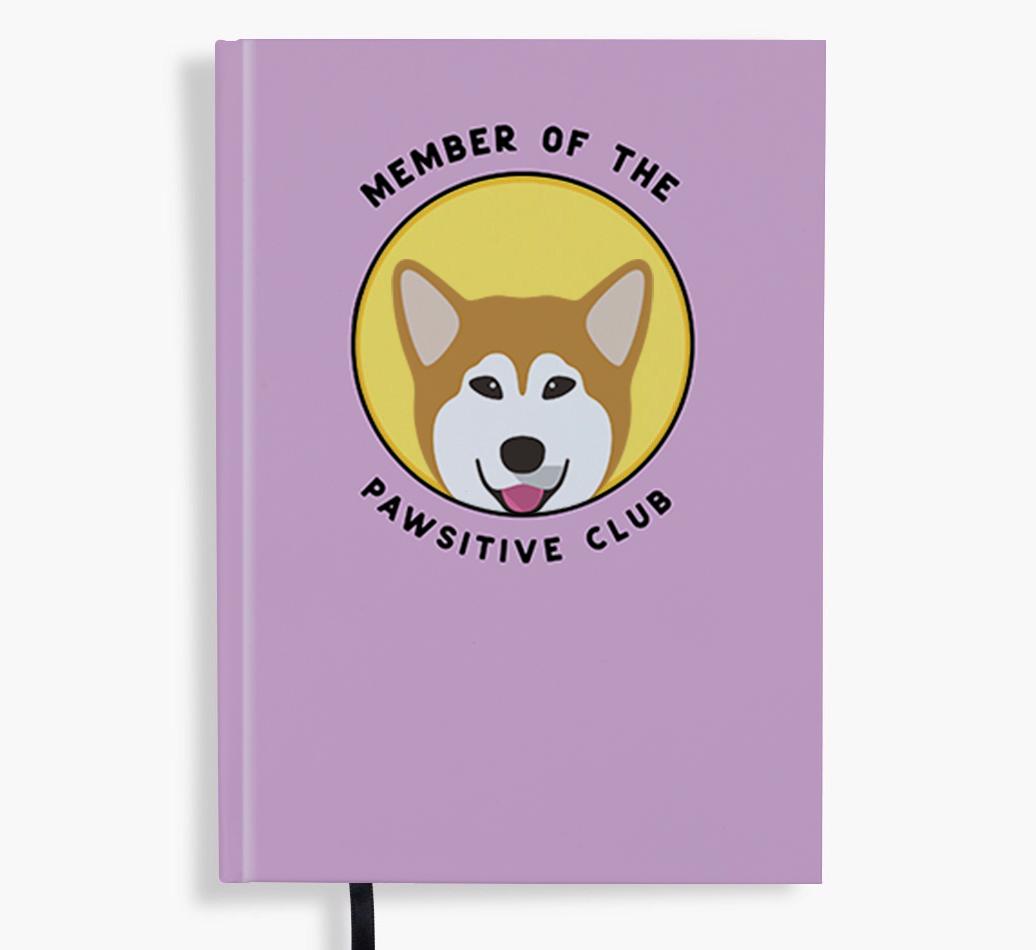 Member of the Pawsitive Club: Personalized {breedFullName} Notebook