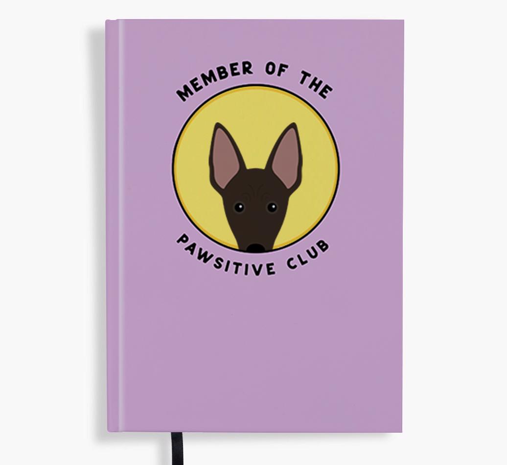 Member of the Pawsitive Club: Personalized {breedFullName} Notebook