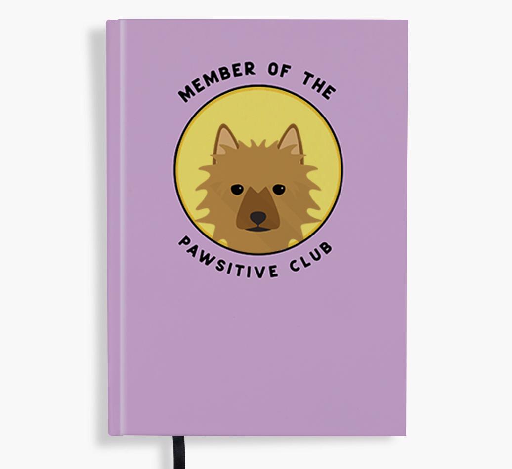 Member of the Pawsitive Club: Personalized {breedFullName} Notebook