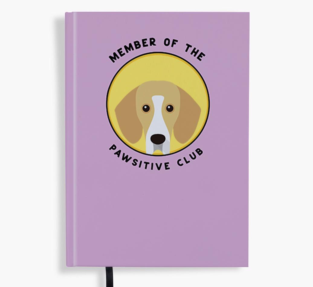 Member of the Pawsitive Club: Personalized {breedFullName} Notebook