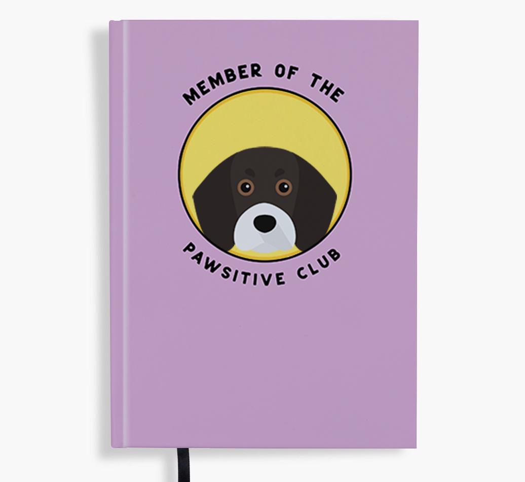 Member of the Pawsitive Club: Personalized {breedFullName} Notebook