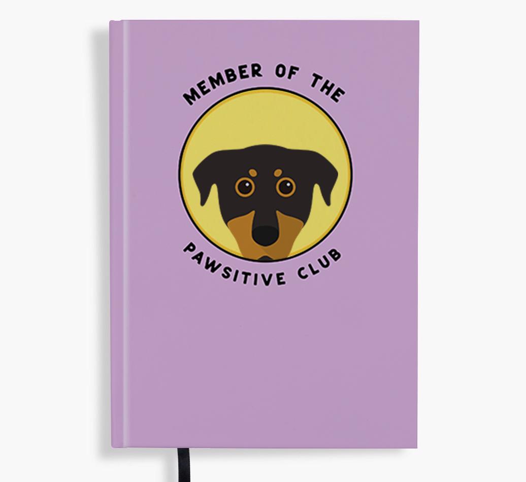 Member of the Pawsitive Club: Personalized {breedFullName} Notebook