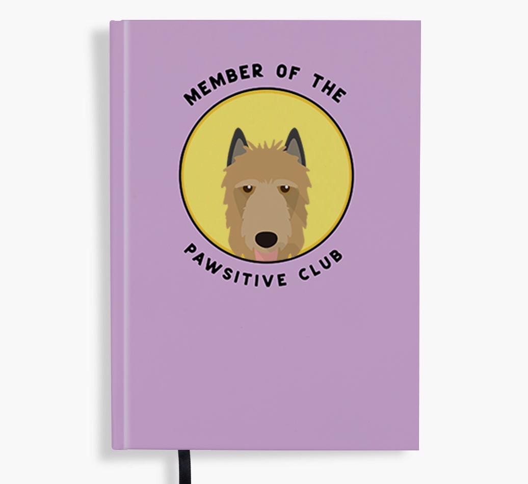 Member of the Pawsitive Club: Personalized {breedFullName} Notebook