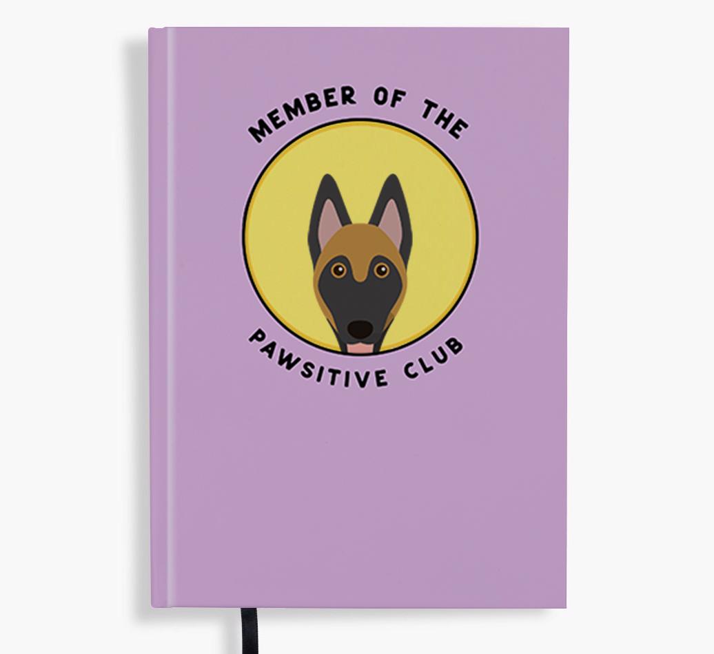 Member of the Pawsitive Club: Personalized {breedFullName} Notebook