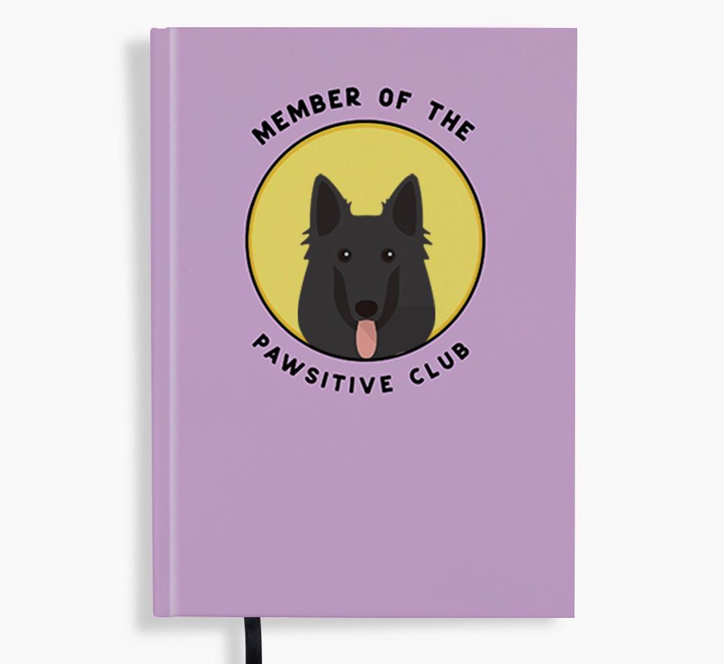 Member of the Pawsitive Club: Personalized {breedFullName} Notebook