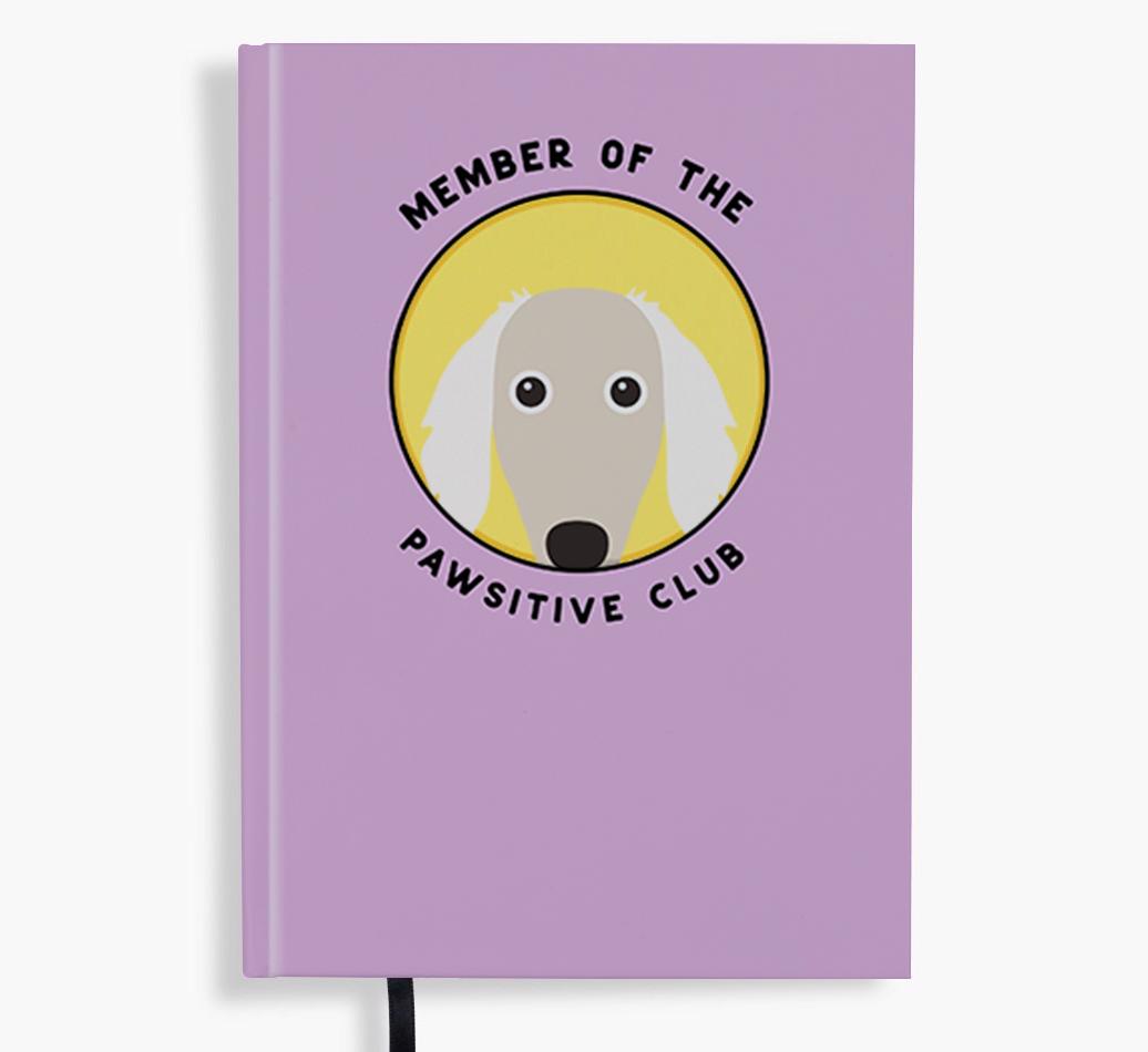 Member of the Pawsitive Club: Personalized {breedFullName} Notebook