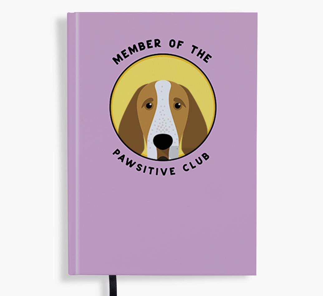 Member of the Pawsitive Club: Personalized {breedFullName} Notebook