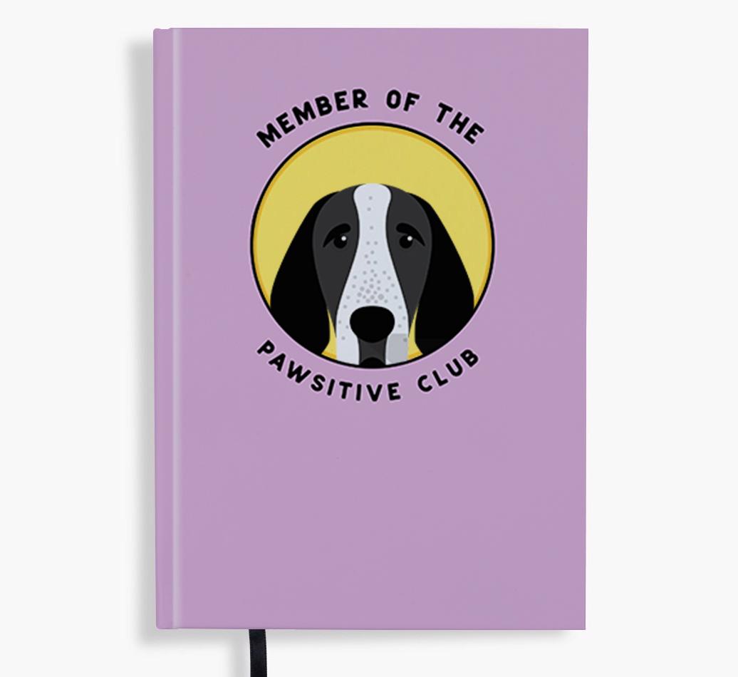 Member of the Pawsitive Club: Personalized {breedFullName} Notebook