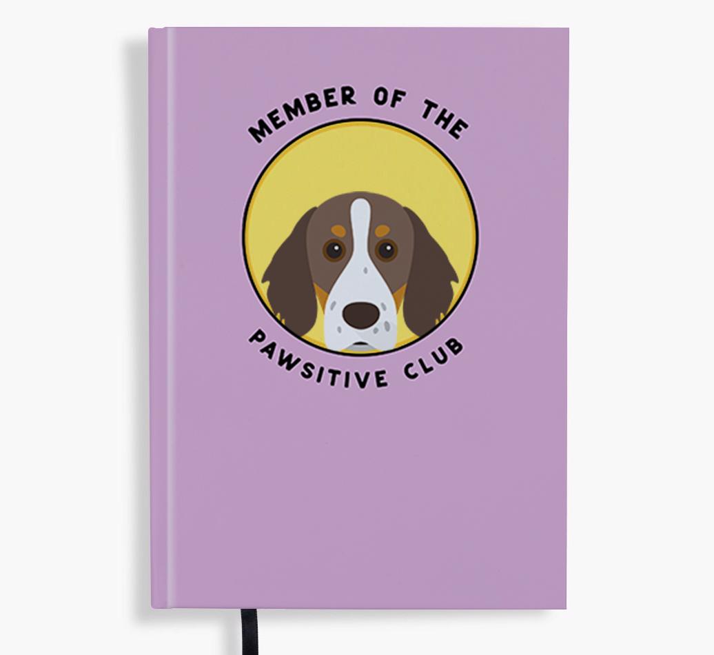 Member of the Pawsitive Club: Personalized {breedFullName} Notebook