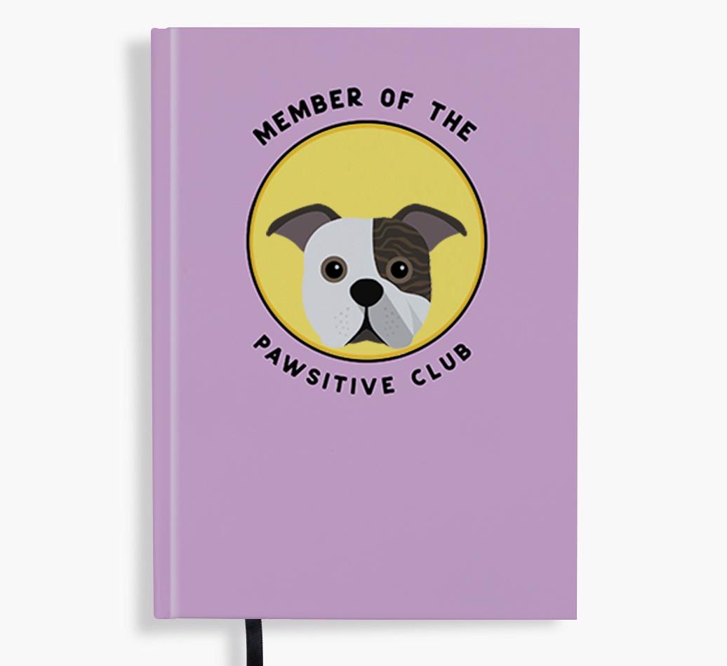 Member of the Pawsitive Club: Personalized {breedFullName} Notebook