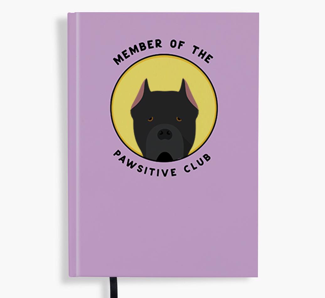 Member of the Pawsitive Club: Personalized {breedFullName} Notebook