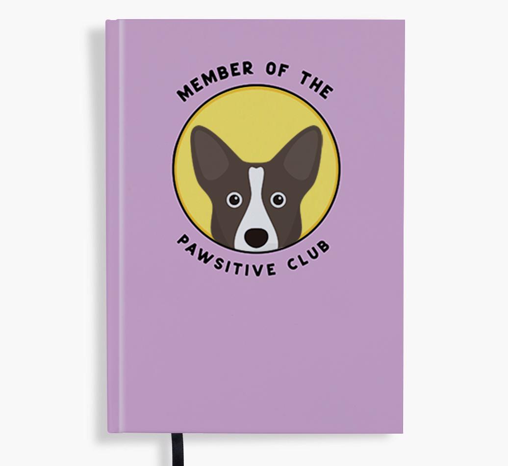 Member of the Pawsitive Club: Personalized {breedFullName} Notebook
