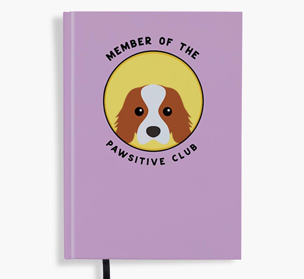 Member of the Pawsitive Club: Personalized {breedFullName} Notebook